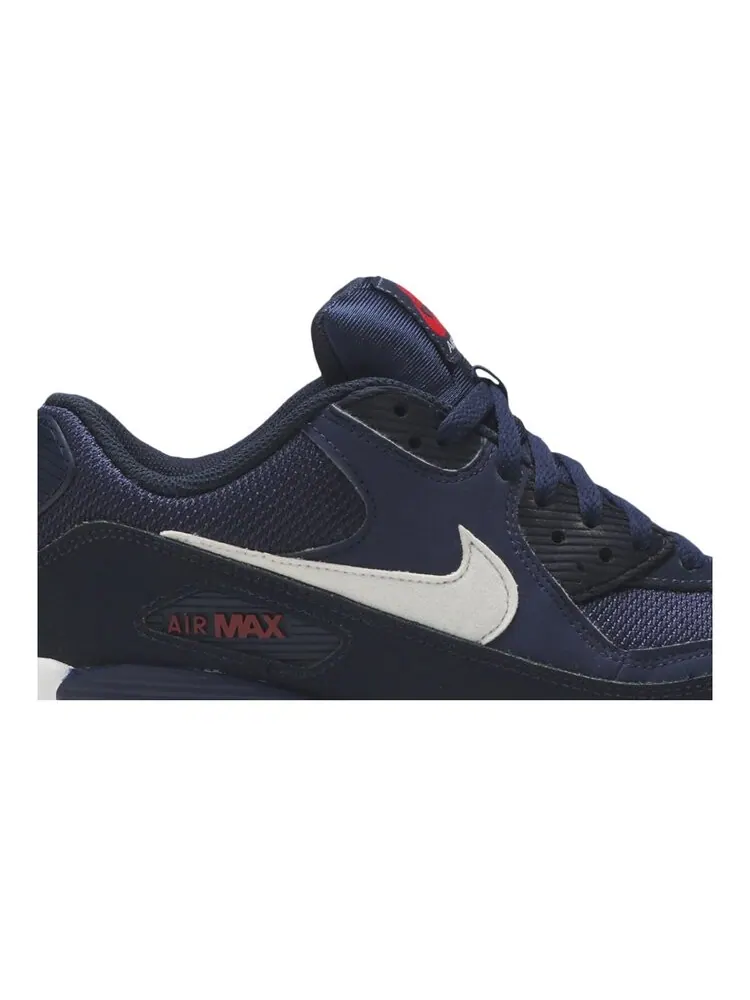 Кроссовки Nike Air Max 90 Essential 'Midnight Navy' — изображение 2 из 4, синий
