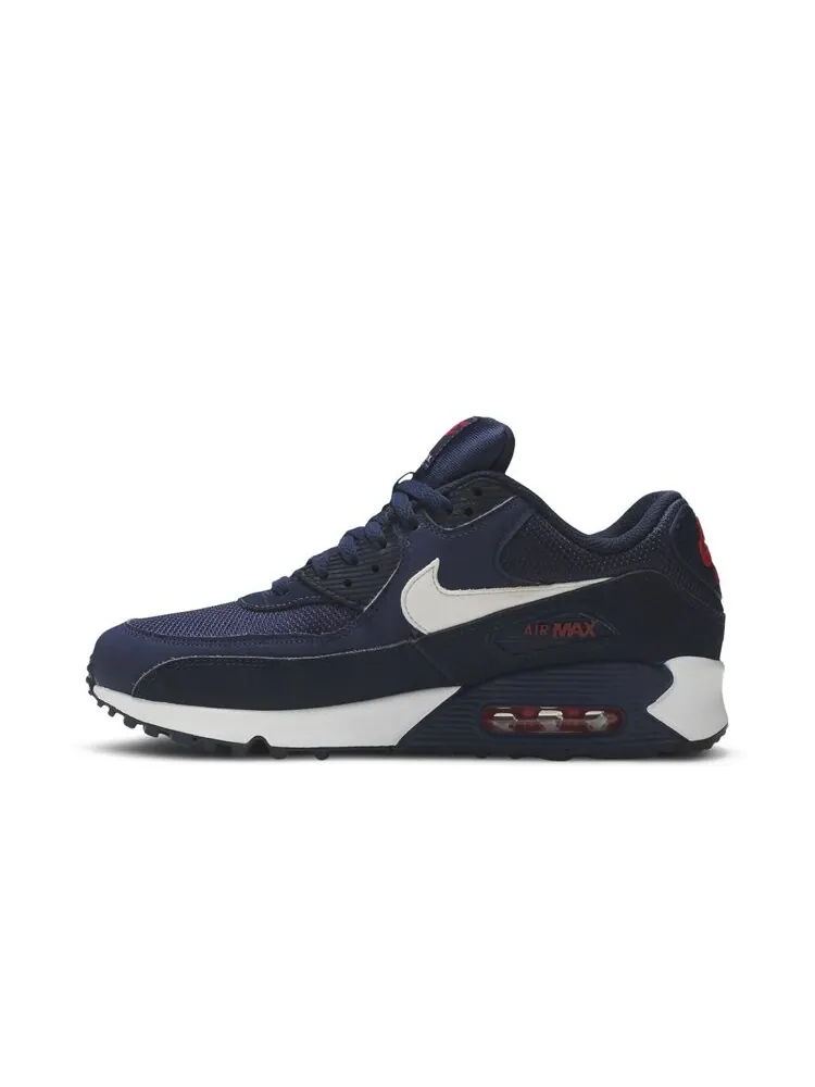 Кроссовки Nike Air Max 90 Essential 'Midnight Navy' — изображение 3 из 4, синий