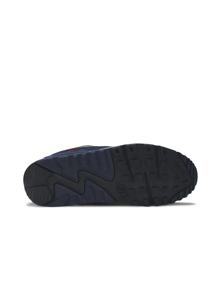 Кроссовки Nike Air Max 90 Essential 'Midnight Navy' — изображение 4 из 4, синий