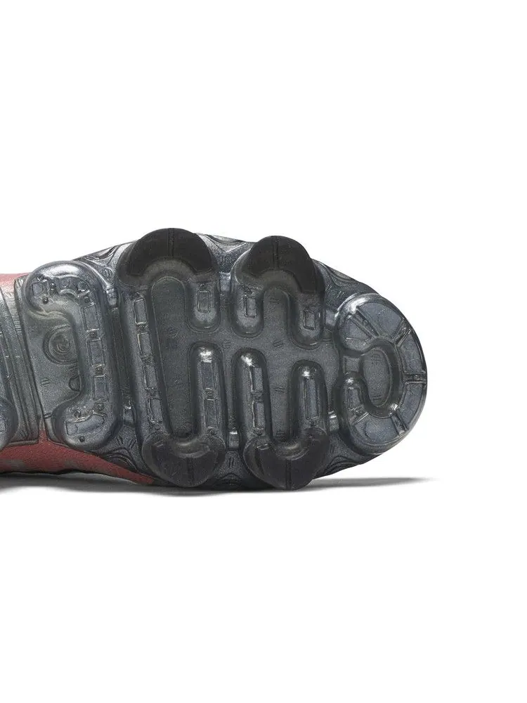 Кроссовки Nike Air VaporMax 2019 GS 'Platinum Orange' — изображение 6 из 9, платиновый/черный/белый