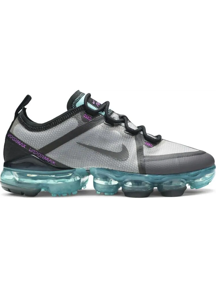 Кроссовки Nike Air VaporMax 2019 GS 'Thunder Grey Aurora' — изображение 1 из 8, серый