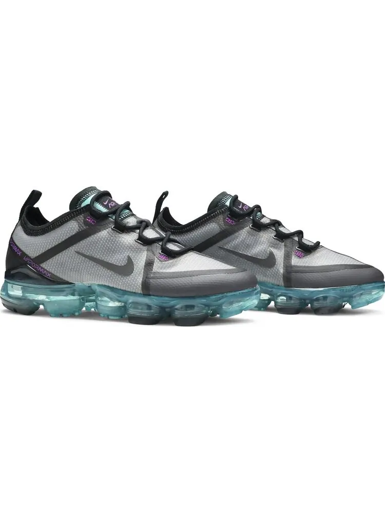 Кроссовки Nike Air VaporMax 2019 GS 'Thunder Grey Aurora' — изображение 8 из 8, серый