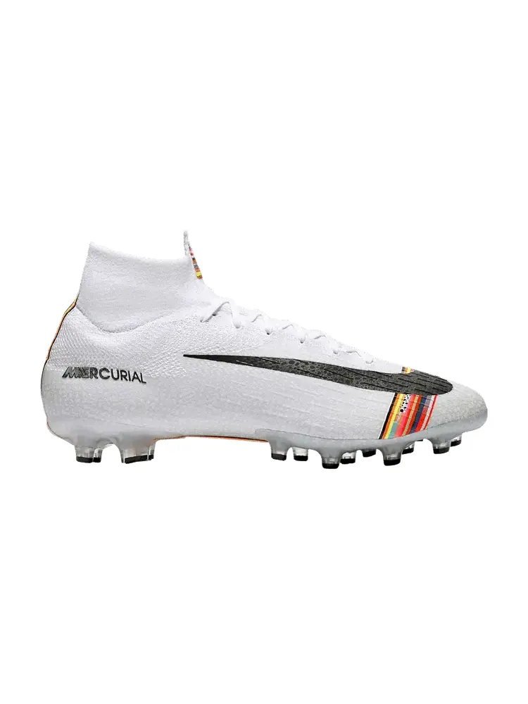 Кроссовки Superfly 6 Elite AG-Pro 'White Black' — изображение 1 из 1, белый черный