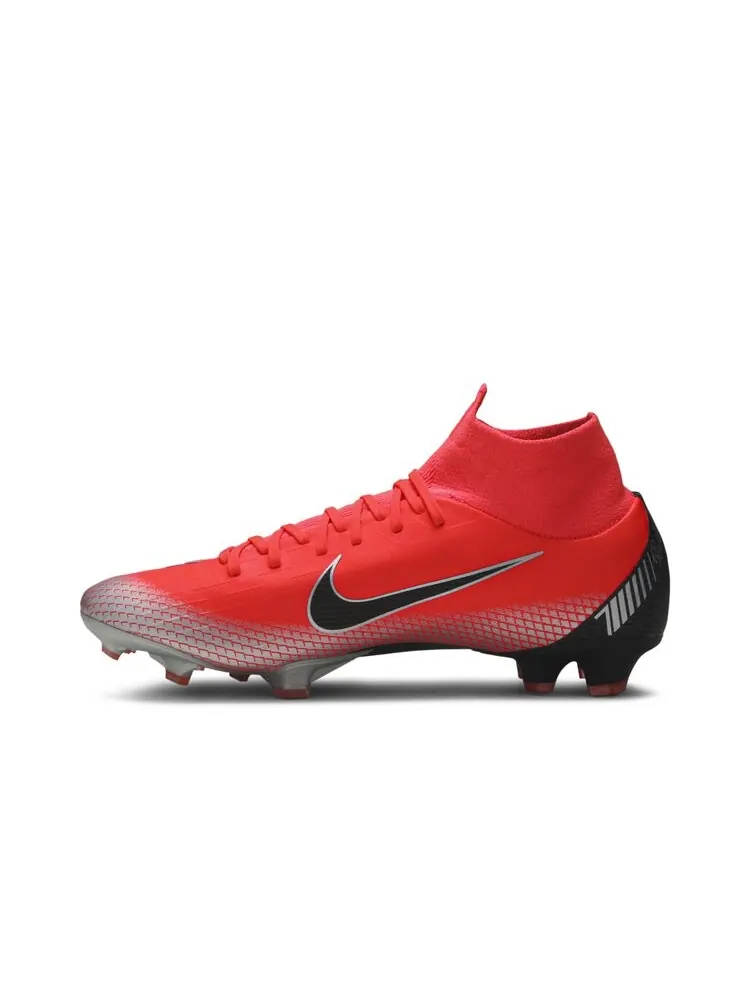 Кроссовки Nike Mercurial Superfly 6 Pro CR7 FG 'Bright Crimson' — изображение 3 из 4, красный