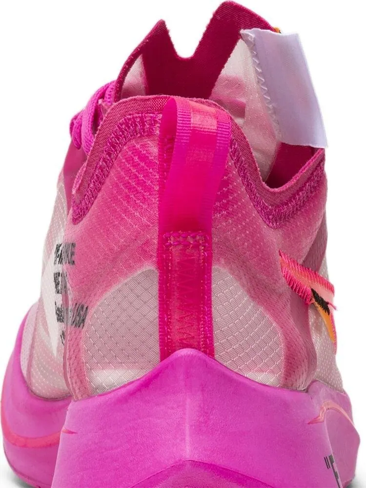 Кроссовки Nike Off-White x Zoom Fly SP 'Tulip Pink' — изображение 7 из 8, розовый