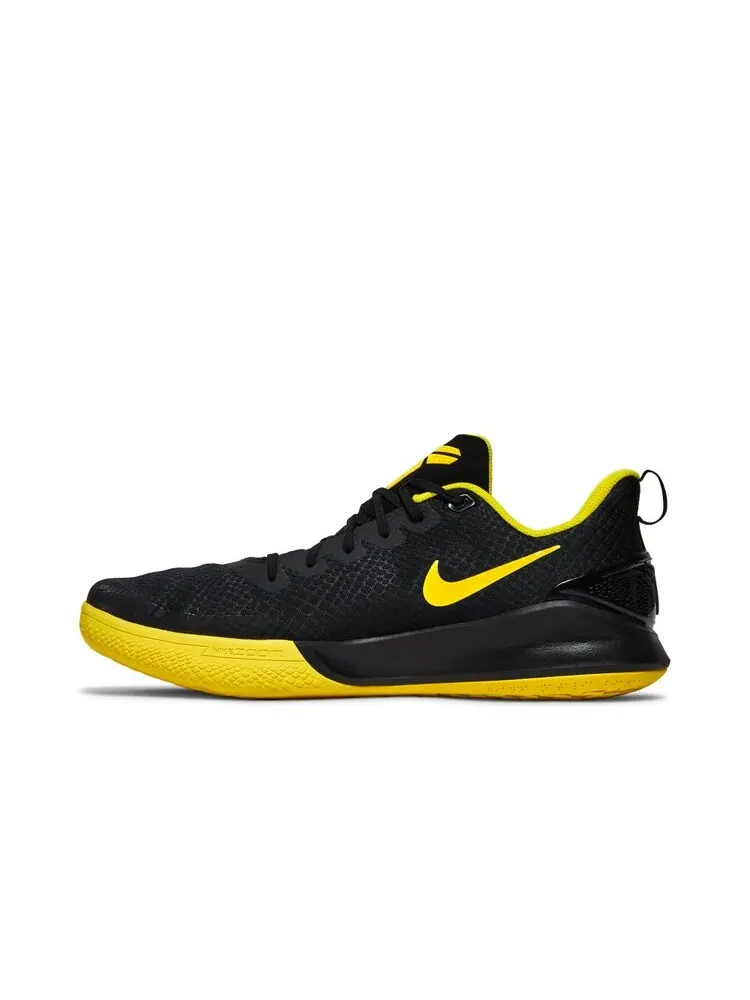 Кроссовки Nike Mamba Focus 'Black Optimum Yellow' — изображение 3 из 4, желтый