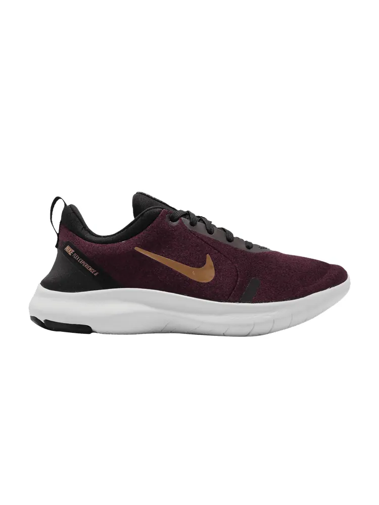 Кроссовки Nike Wmns Flex Experience RN 8 'Night Maroon Metallic Copper' — изображение 1 из 1, черный//металлик