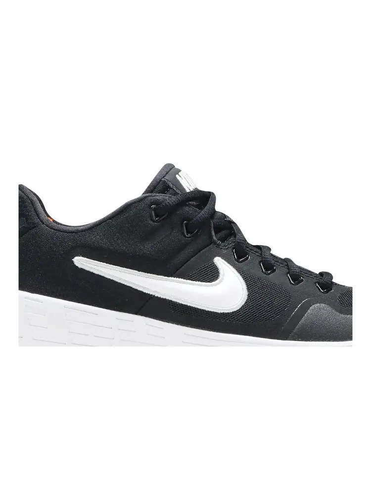 Кроссовки Alpha Huarache Elite 2 Low 'Black White' — изображение 2 из 8, белый