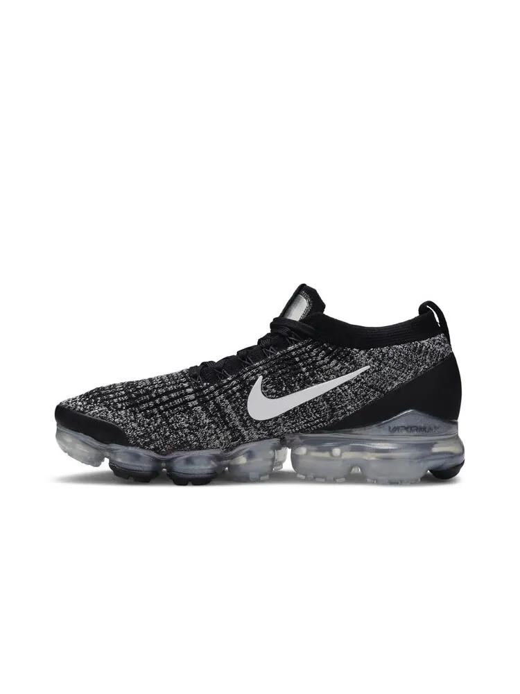 Кроссовки Nike Air VaporMax Flyknit 3 'Oreo' — изображение 3 из 4, черный
