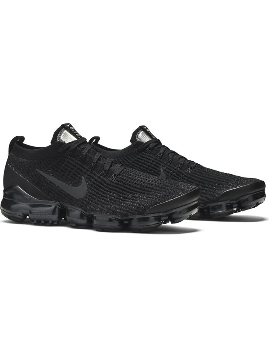 Кроссовки Nike Air VaporMax Flyknit 3 — изображение 2 из 4, черный