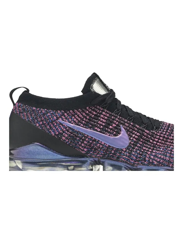 Кроссовки Nike Air VaporMax Flyknit 3 'Laser Fuchsia' — изображение 2 из 4, фиолетовый