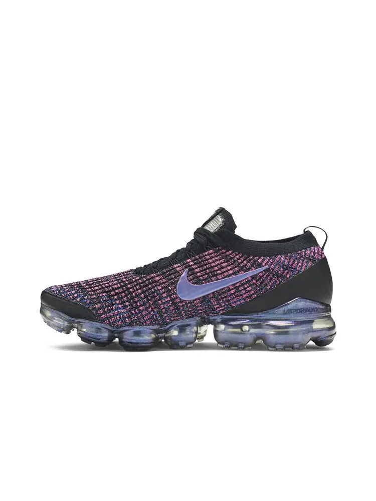 Кроссовки Nike Air VaporMax Flyknit 3 'Laser Fuchsia' — изображение 3 из 4, фиолетовый