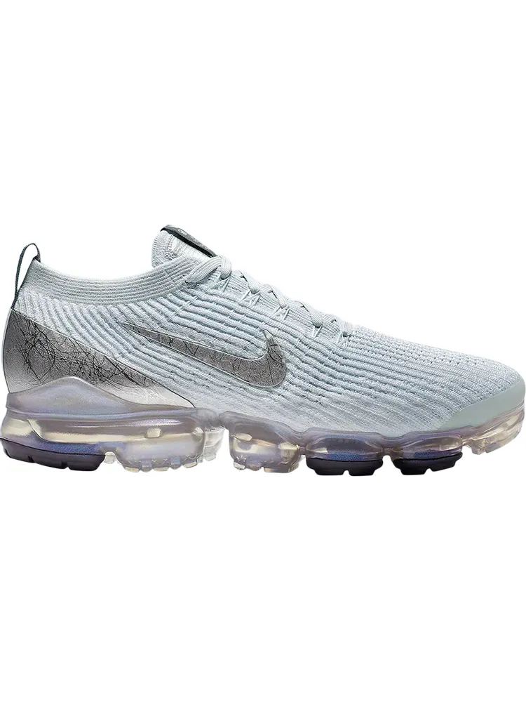 Кроссовки Nike Air VaporMax Flyknit 3 'Reflective Silver' — изображение 1 из 1, серебряный