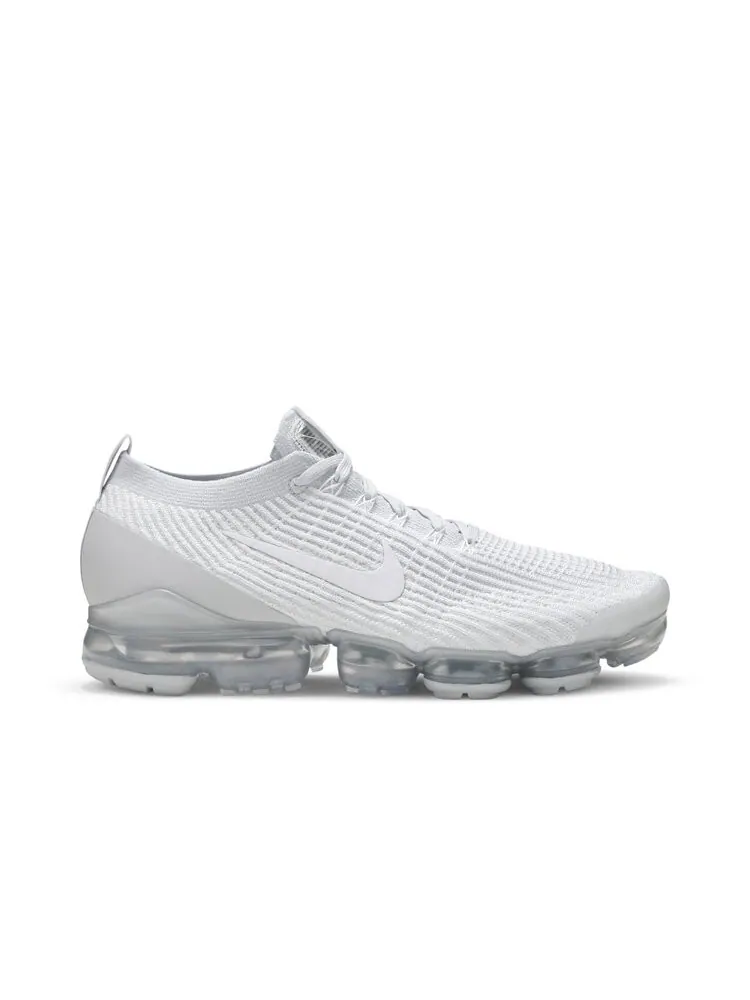 Кроссовки Nike Air VaporMax Flyknit 3 'Pure Platinum' — изображение 1 из 4, белый