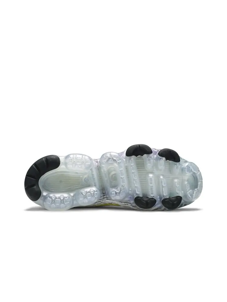 Кроссовки Nike Air VaporMax Flyknit 3 'White Dynamic Yellow' — изображение 4 из 4, белый