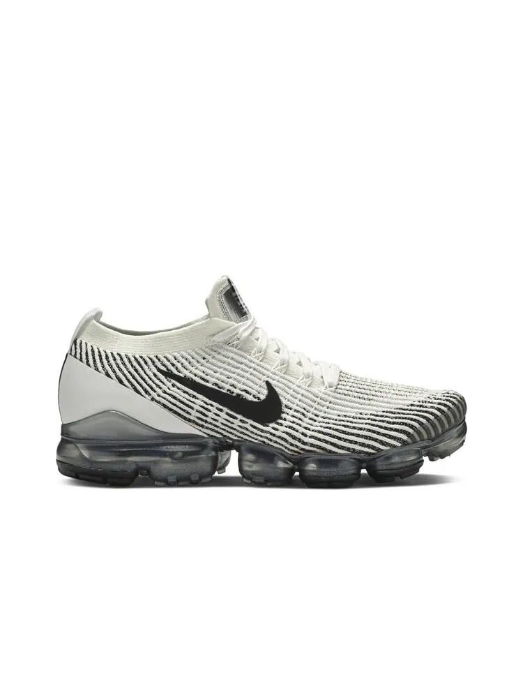 Кроссовки Nike Air VaporMax Flyknit 3 'Zebra' — изображение 1 из 4, белый