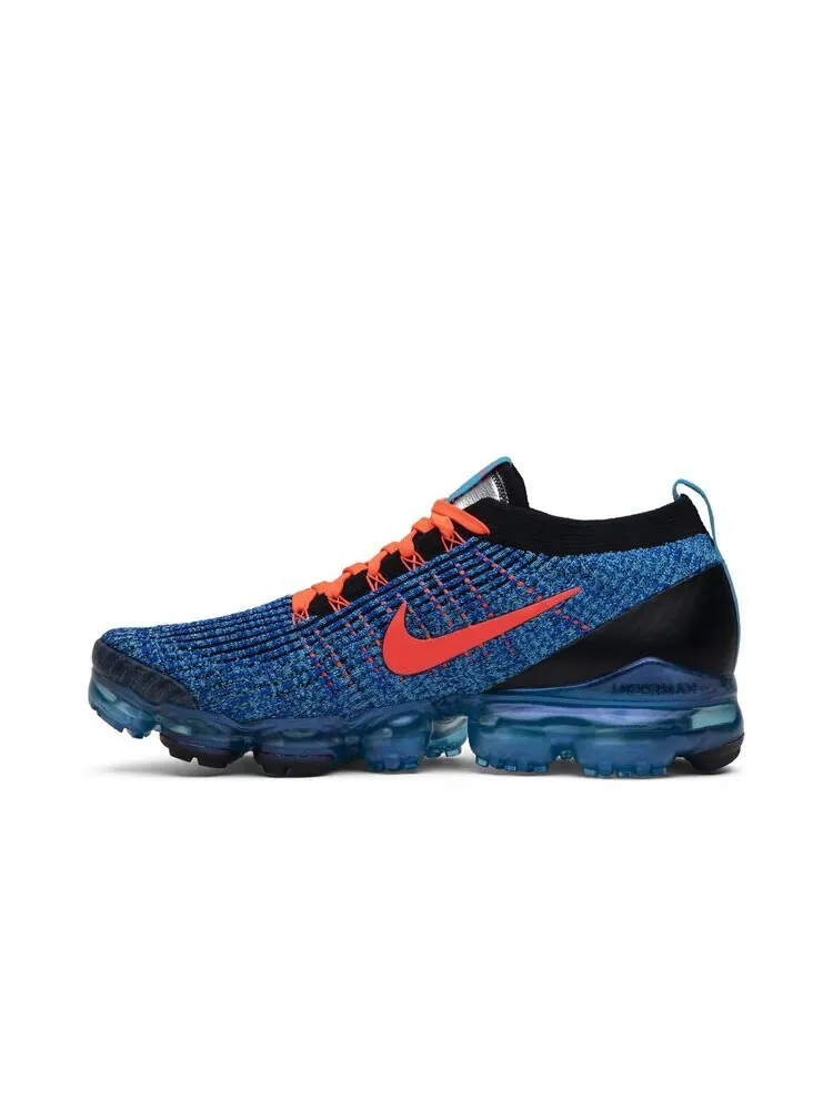 Кроссовки Nike Air VaporMax Flyknit 3 'Blue Fury' — изображение 3 из 4, синий