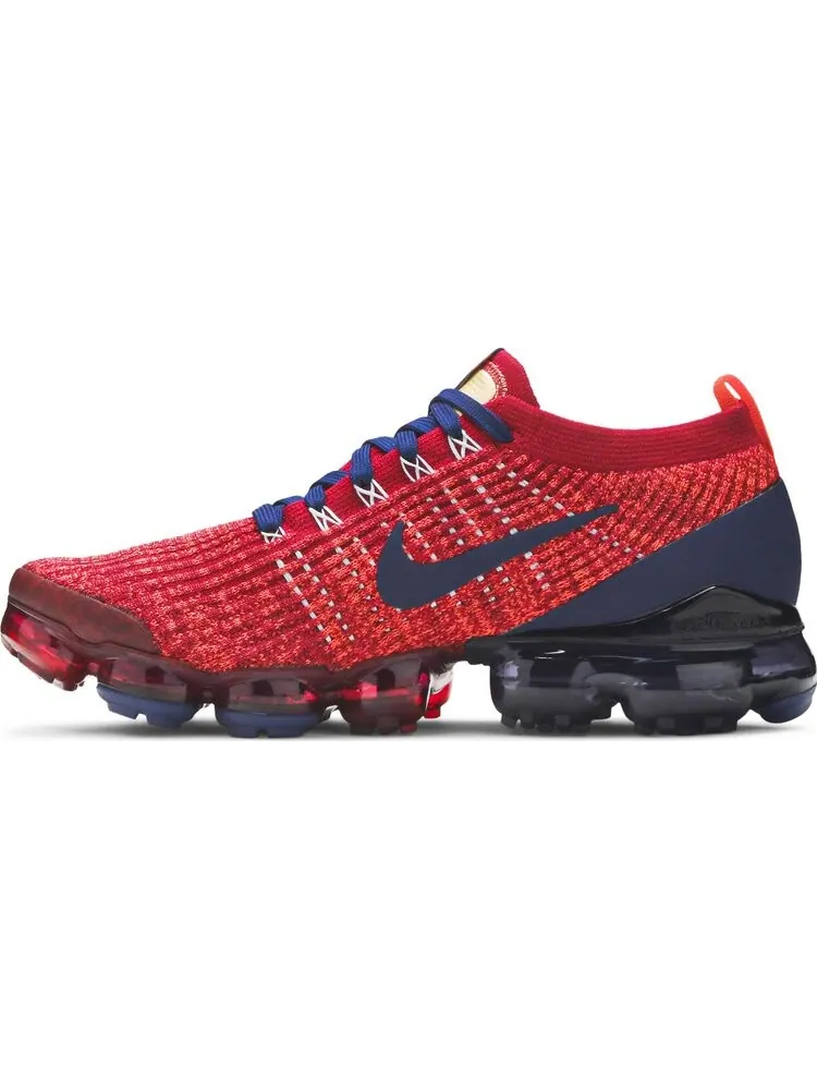 Кроссовки Nike Air VaporMax Flyknit 3 'Noble Red' — изображение 3 из 8, красный