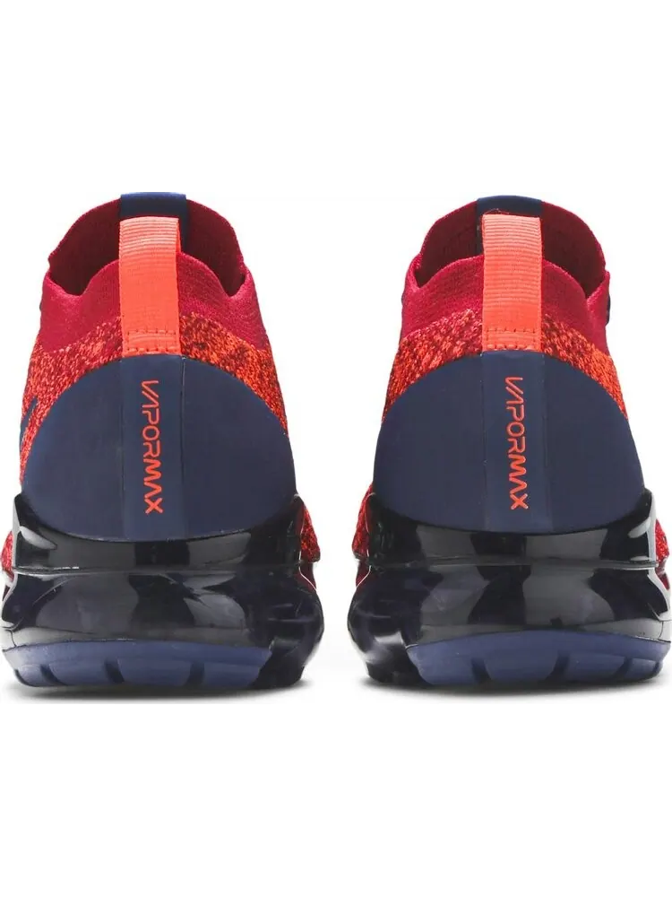 Кроссовки Nike Air VaporMax Flyknit 3 'Noble Red' — изображение 6 из 8, красный