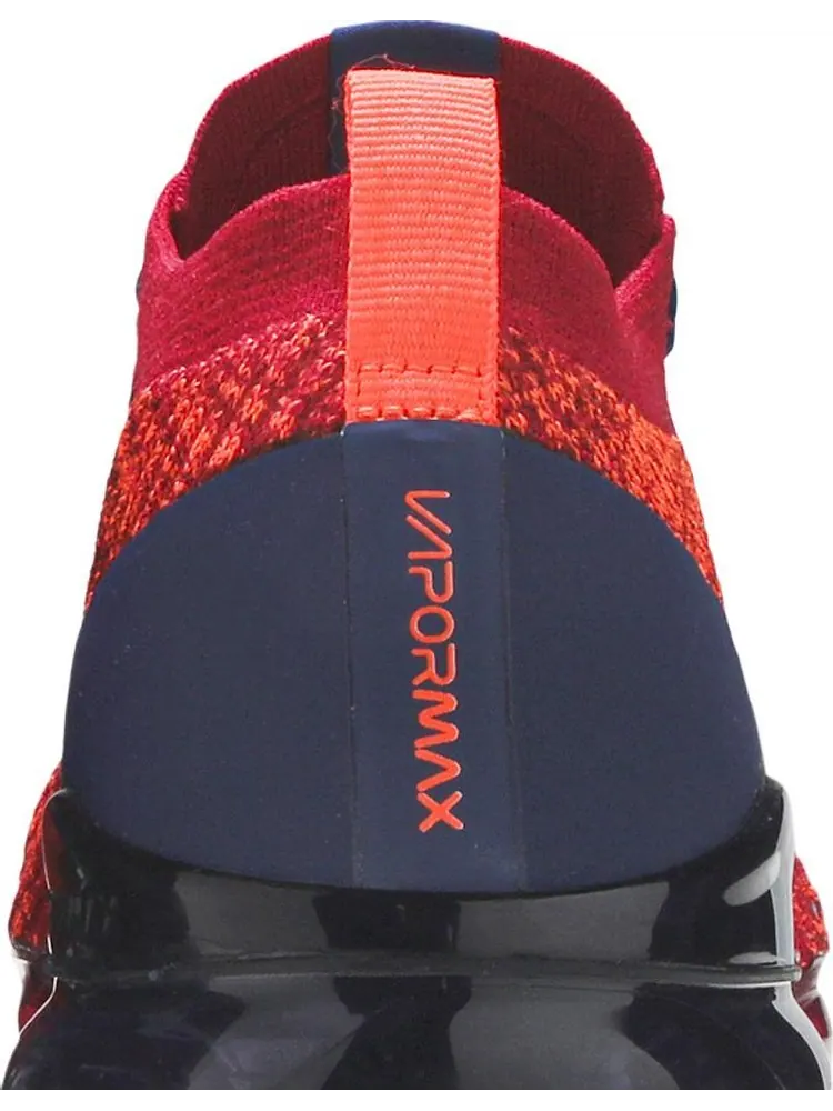 Кроссовки Nike Air VaporMax Flyknit 3 'Noble Red' — изображение 7 из 8, красный