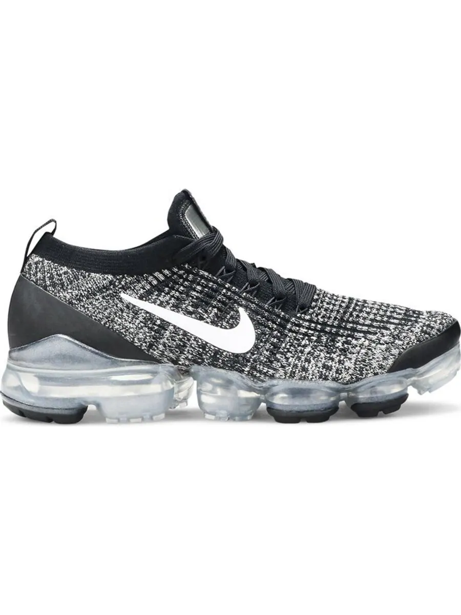 Кроссовки Nike Wmns Air VaporMax Flyknit 3 'Oreo' — изображение 1 из 4, черный/серый/белый