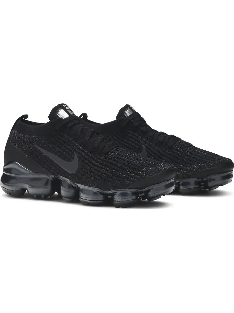 Кроссовки Nike Wmns Air VaporMax Flyknit 3 'Triple Black' — изображение 8 из 8, черный