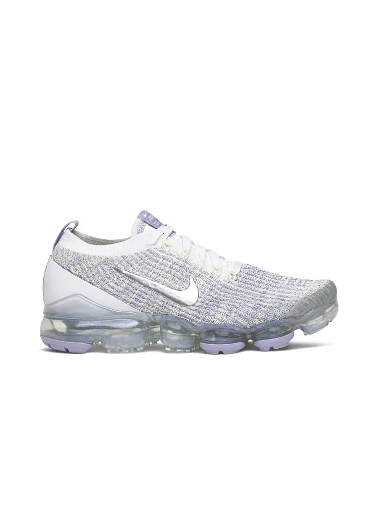 Кроссовки Nike Wmns Air VaporMax Flyknit 3 'Barely Volt' — изображение 1 из 4, белый