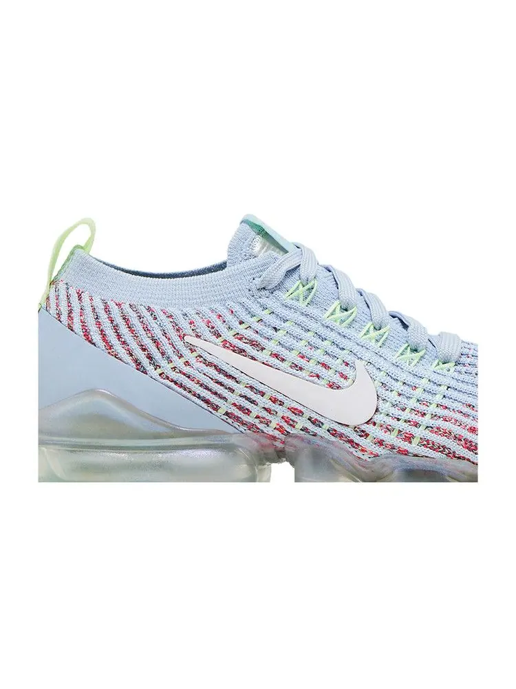 Кроссовки Nike Wmns Air Vapormax Flyknit 3 'Hydrogen Blue Volt' — изображение 3 из 9, синий/светлый синий