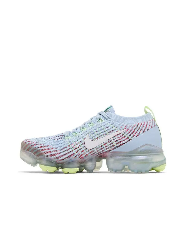 Кроссовки Nike Wmns Air Vapormax Flyknit 3 'Hydrogen Blue Volt' — изображение 4 из 9, синий/светлый синий