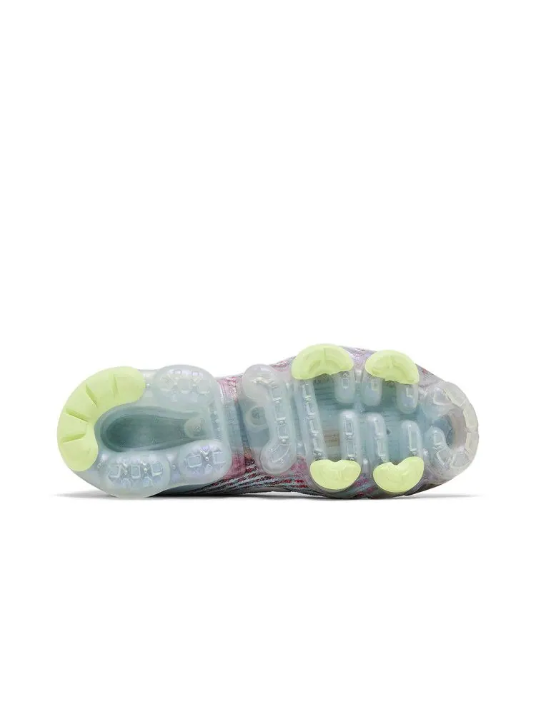 Кроссовки Nike Wmns Air Vapormax Flyknit 3 'Hydrogen Blue Volt' — изображение 5 из 9, синий/светлый синий