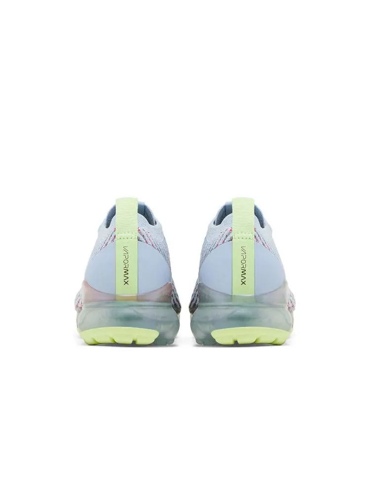 Кроссовки Nike Wmns Air Vapormax Flyknit 3 'Hydrogen Blue Volt' — изображение 7 из 9, синий/светлый синий