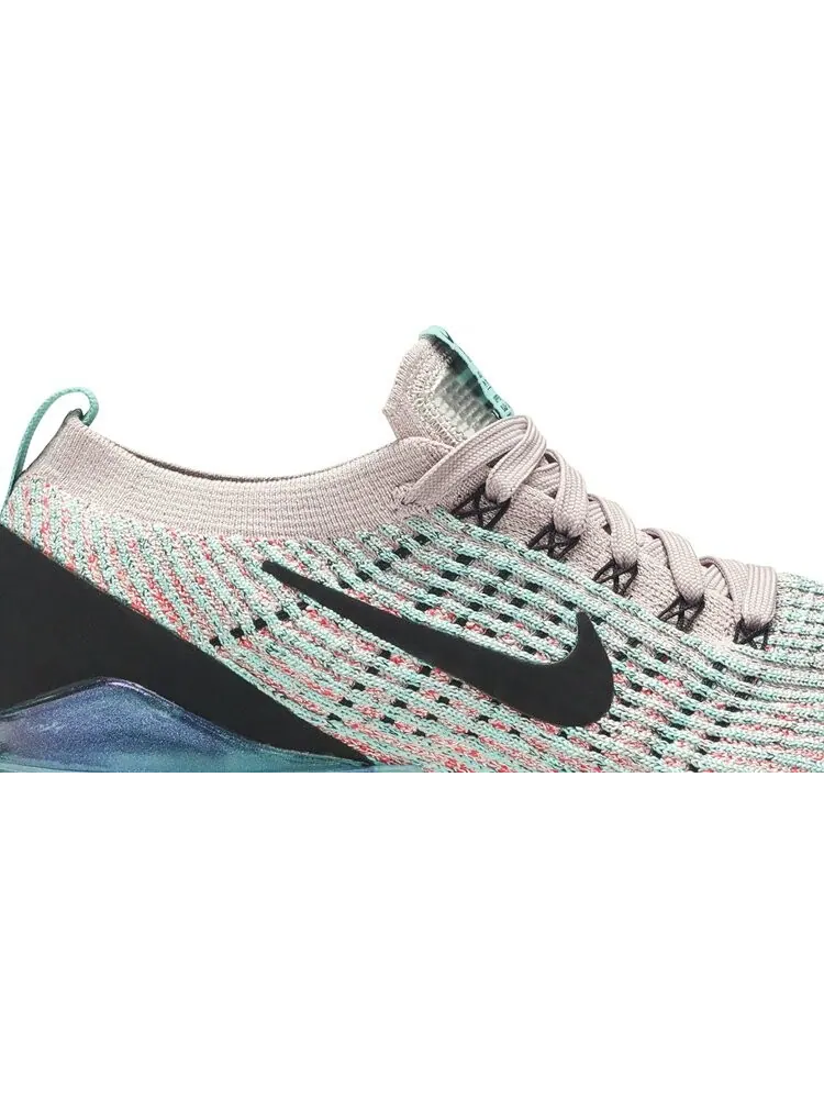 Кроссовки Nike Wmns Air VaporMax Flyknit 3 'South Beach' — изображение 2 из 8, бирюзовый