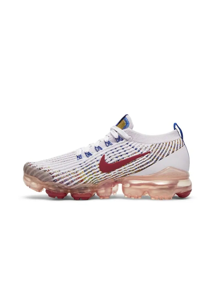 Кроссовки Wmns Air VaporMax Flyknit 3 'Light Violet Noble Red' — изображение 3 из 8
