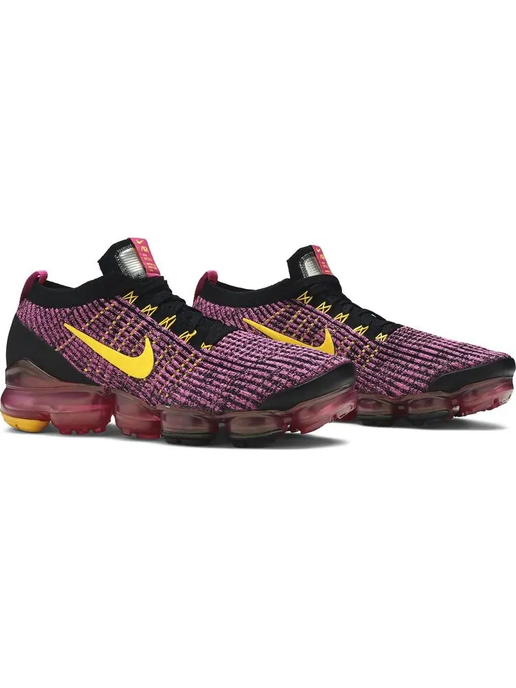 Кроссовки Nike Wmns Air VaporMax Flyknit 3 'Fuchsia Orange' — изображение 8 из 8, фиолетовый
