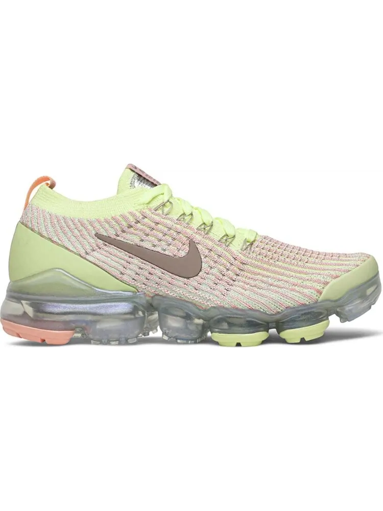 Кроссовки Nike Wmns Air VaporMax Flyknit 3 'Barely Volt Pink' — изображение 1 из 8, желтый