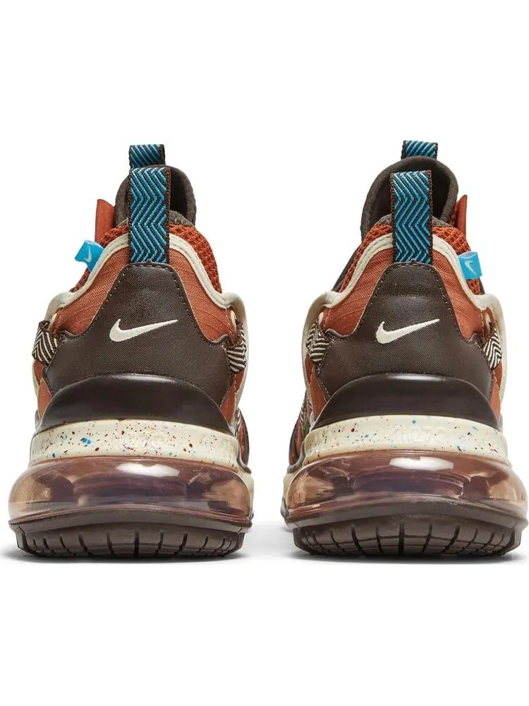 Кроссовки Nike Air Max 270 Bowfin 'Dark Russet' — изображение 6 из 8, коричневый