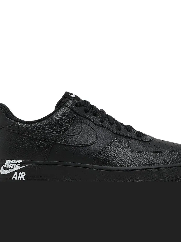 Кроссовки Nike Air Force 1 Low '07 Leather 'Emblem' — изображение 2 из 4, черный