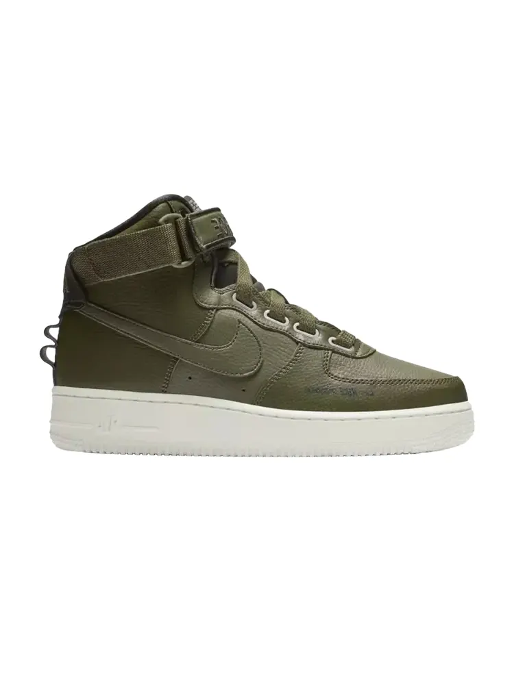Кроссовки Nike Wmns Air Force 1 High Utility 'Olive Canvas' — изображение 1 из 1, зеленый