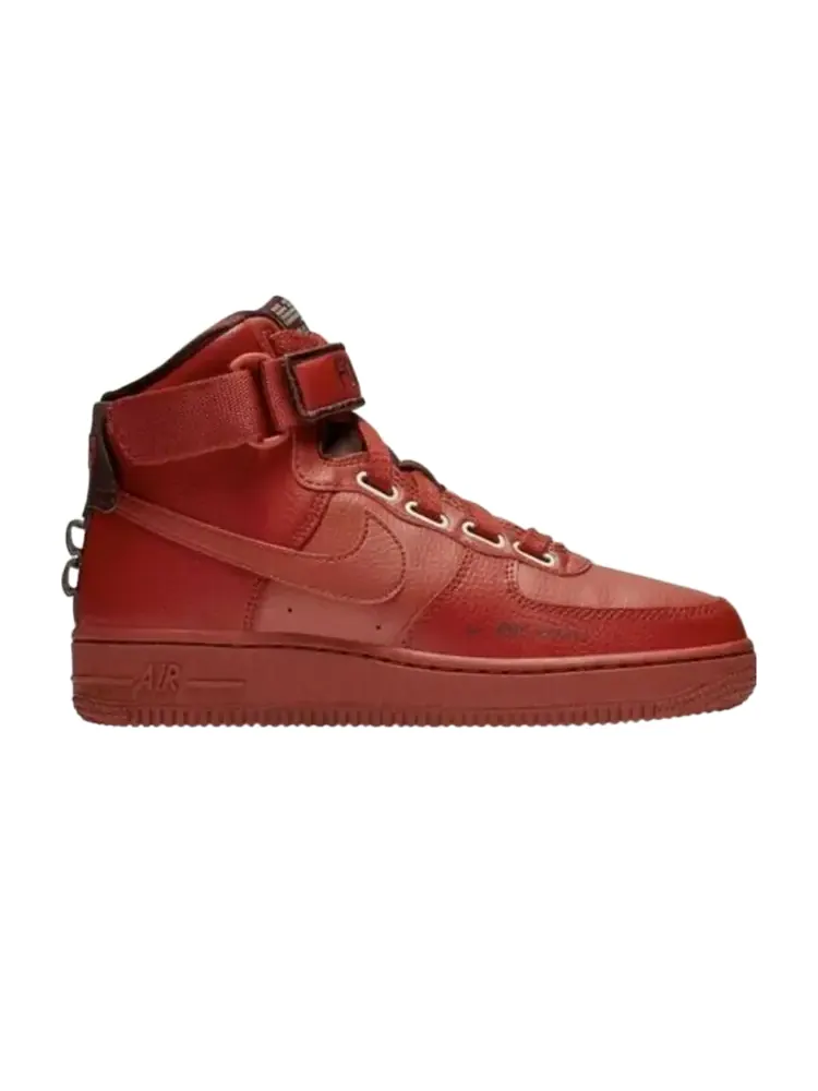 Кроссовки Nike Wmns Air Force 1 High Utility 'Dune Red' — изображение 1 из 1, красный