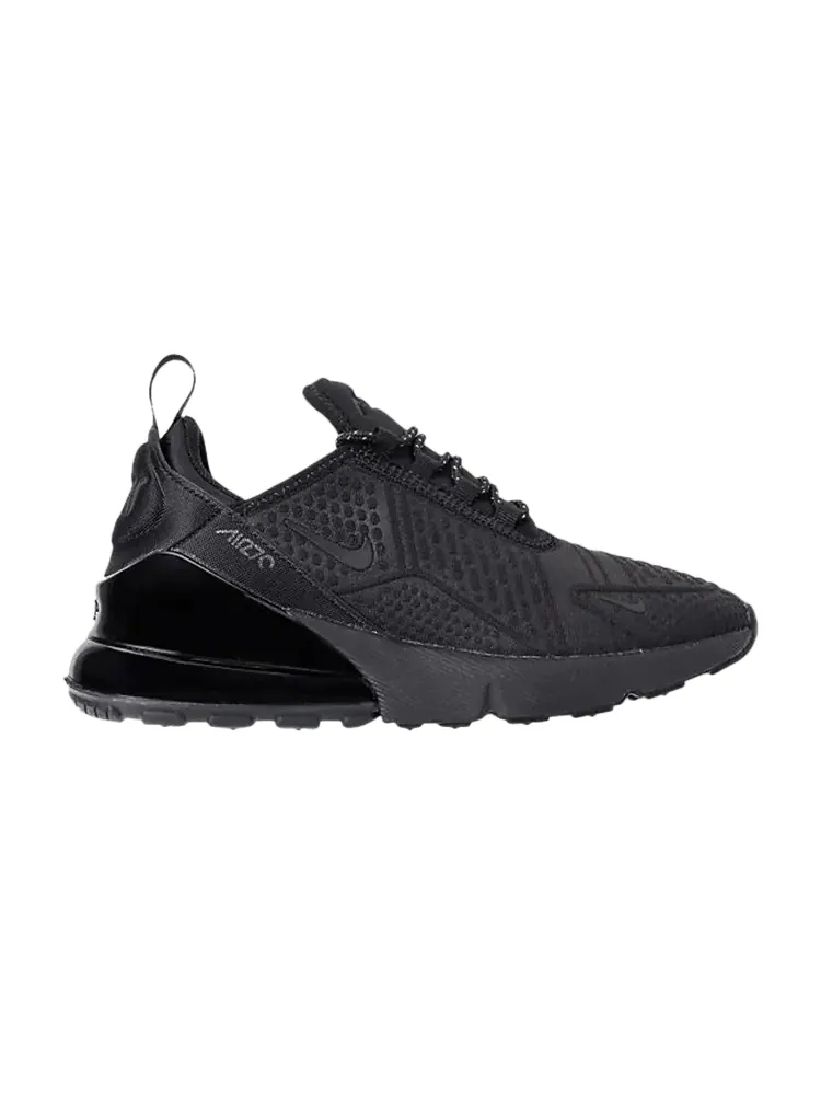 Кроссовки Nike Air Max 270 SE GS 'Triple Black' — изображение 1 из 1, черный/черный-черный