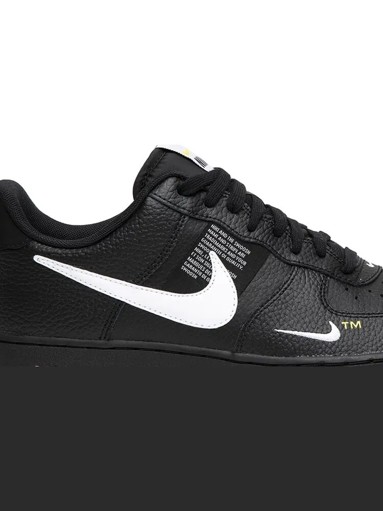 Кроссовки Nike Air Force 1 '07 LV8 'Overbranding' — изображение 2 из 8, черный