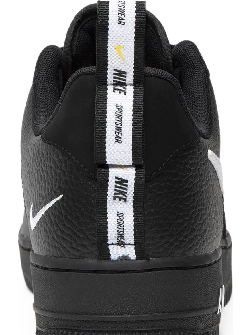 Кроссовки Nike Air Force 1 '07 LV8 'Overbranding' — изображение 7 из 8, черный