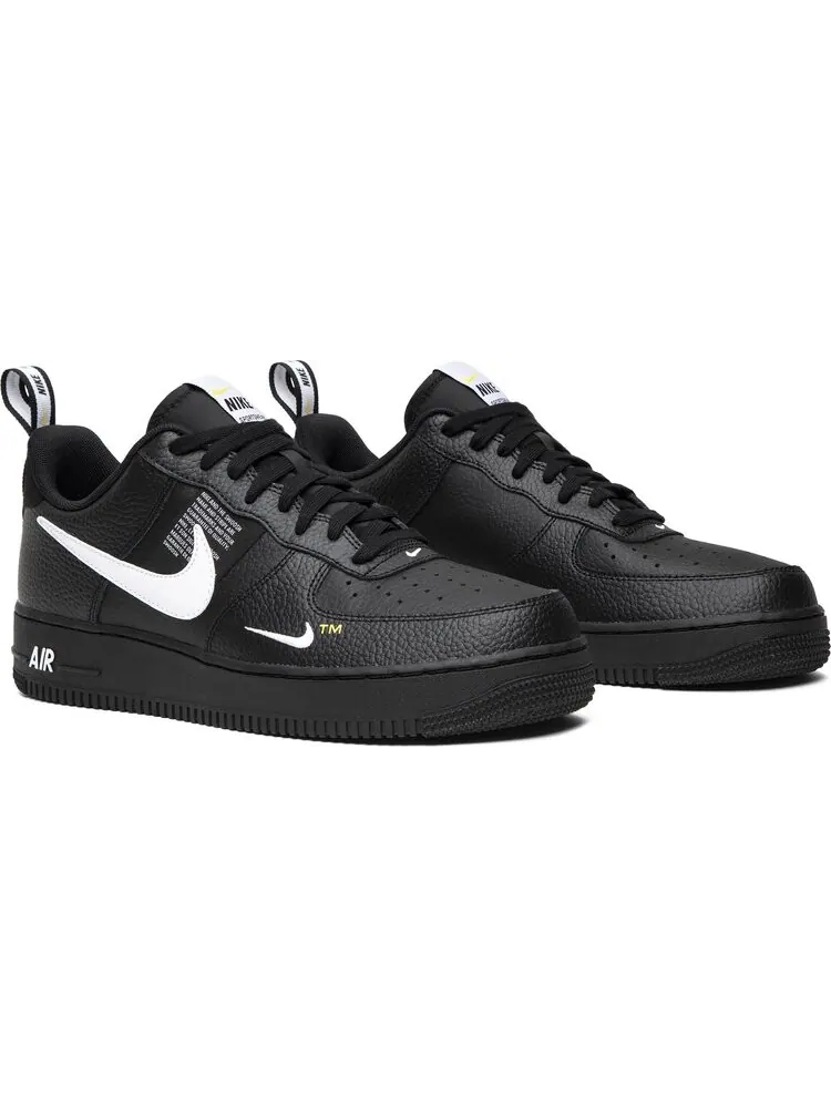 Кроссовки Nike Air Force 1 '07 LV8 'Overbranding' — изображение 8 из 8, черный