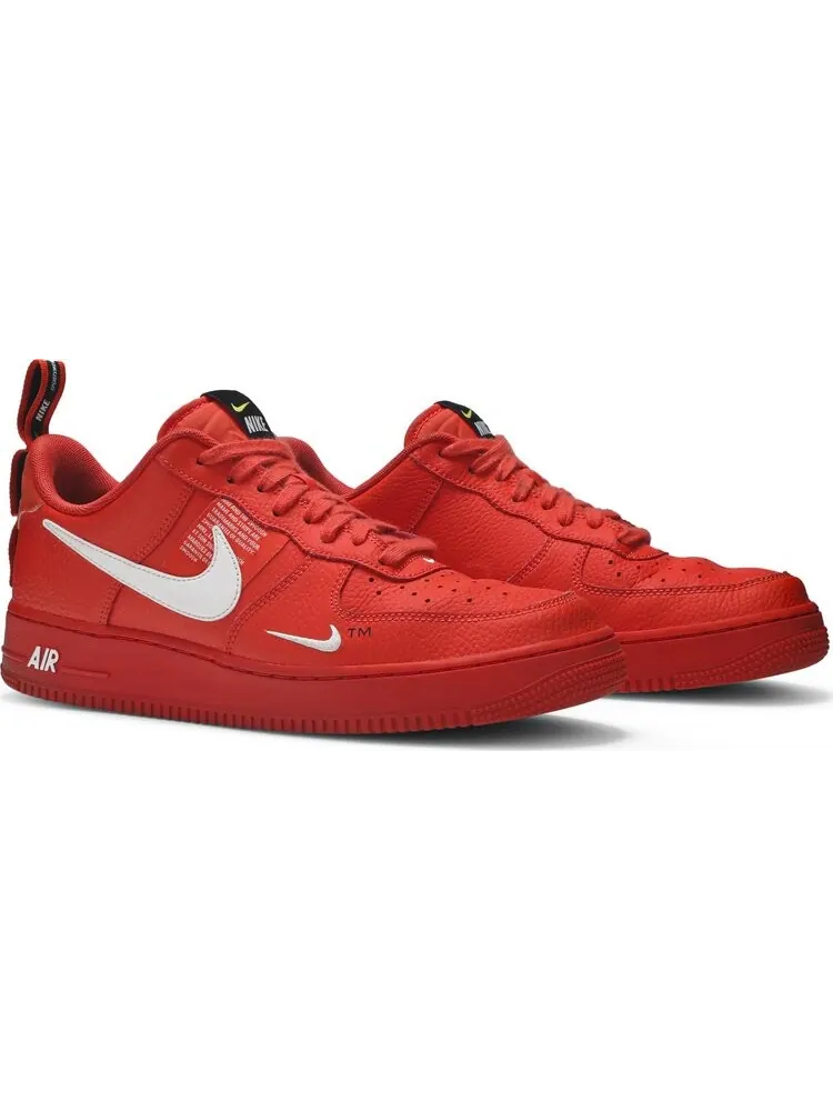 Кроссовки Nike Air Force 1 '07 LV8 'Overbranding' — изображение 8 из 8, оранжевый