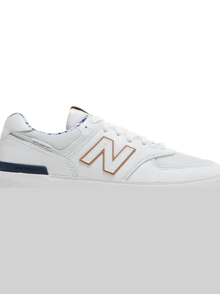 Кроссовки New Balance х Slowtide All Coasts 574 — изображение 2 из 8, белый
