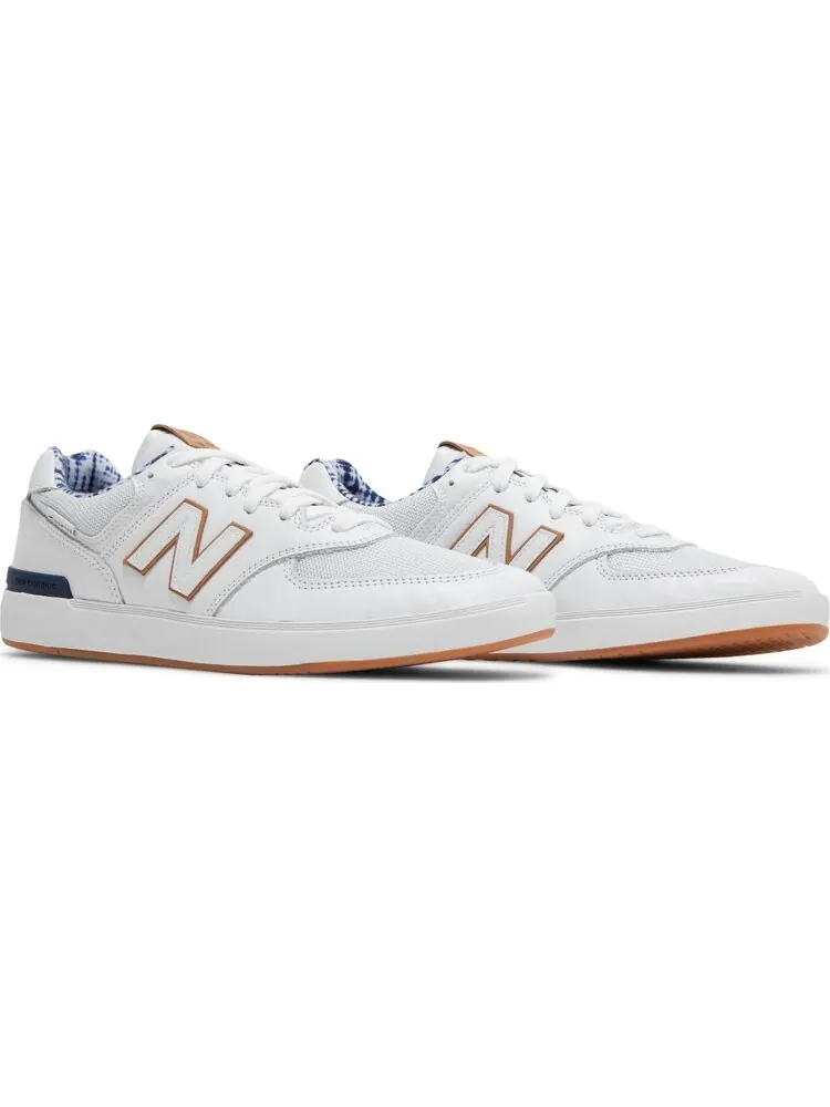 Кроссовки New Balance х Slowtide All Coasts 574 — изображение 8 из 8, белый