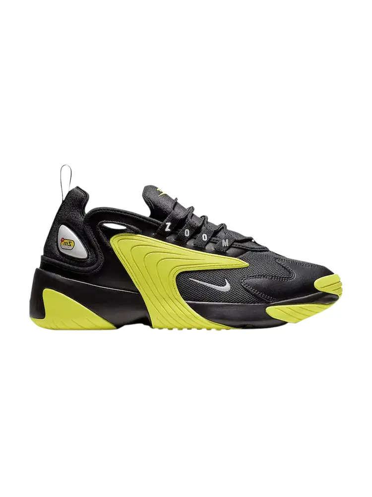 Кроссовки Nike Zoom 2K 'Black Dynamic Yellow' — изображение 1 из 1, желтый