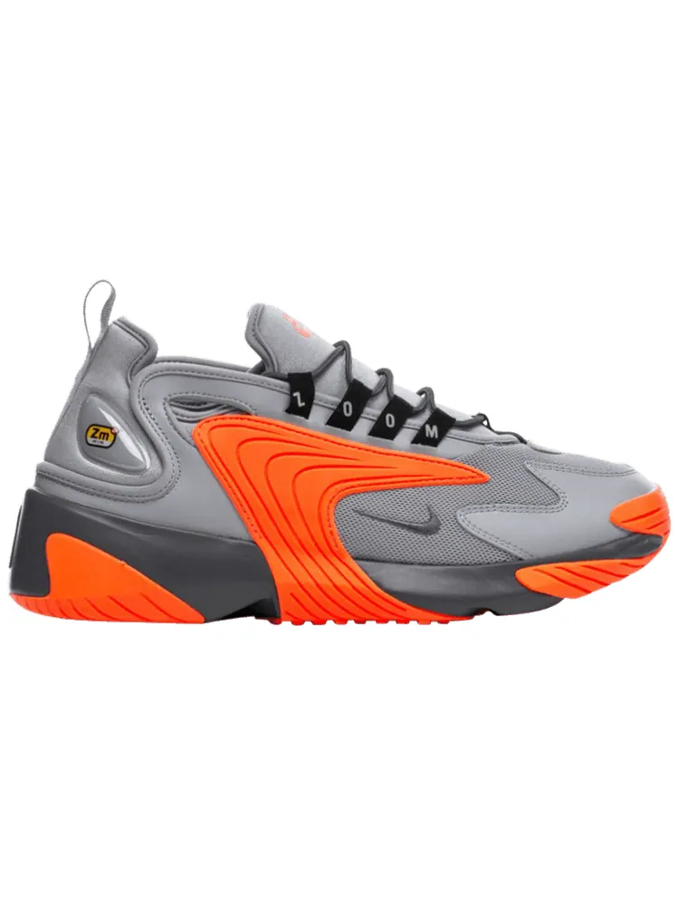 Кроссовки Nike Zoom 2K 'Wolf Grey Total Orange' — изображение 1 из 1, серый