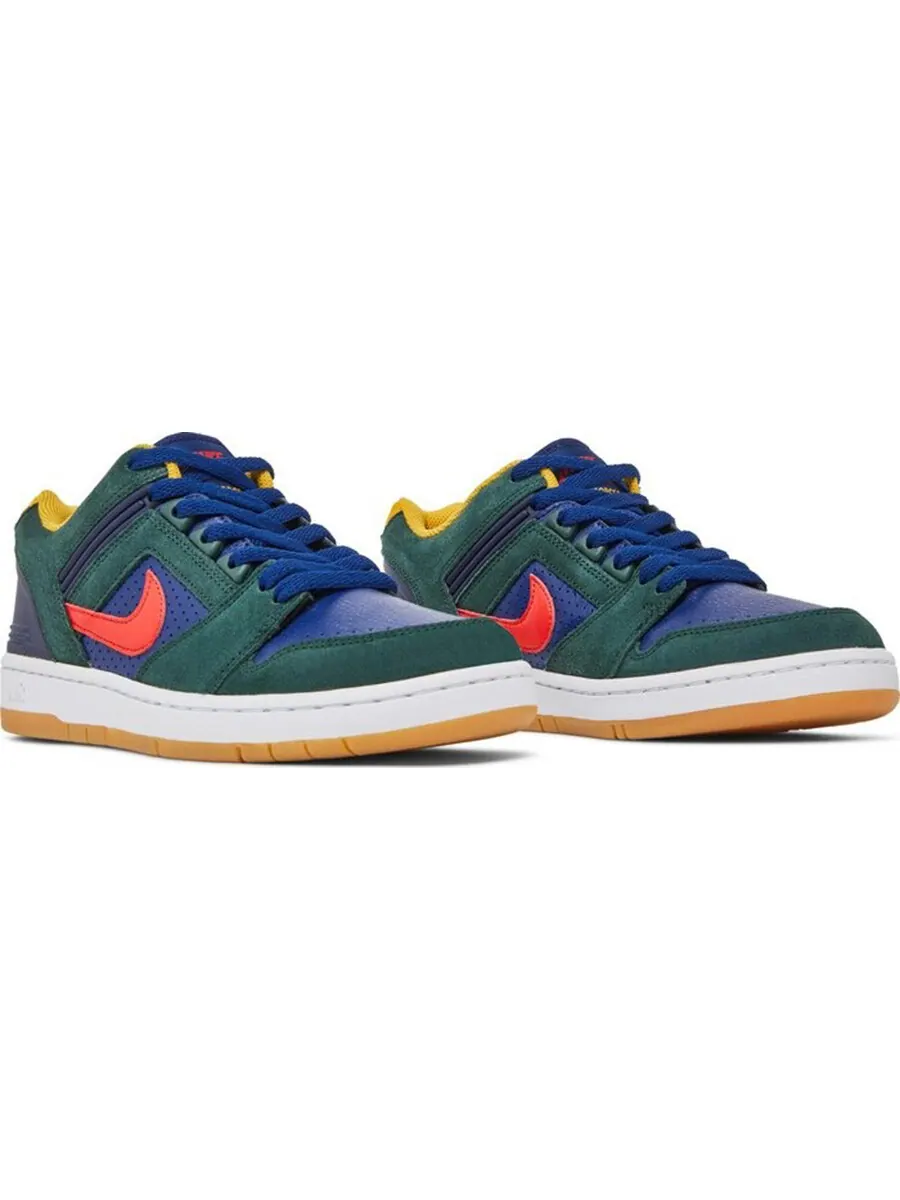 Кроссовки Nike Air Force 2 Low SB — изображение 2 из 4, зеленый/мультиколор