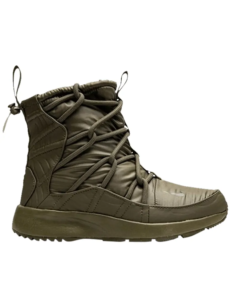 Кроссовки Nike Wmns Tanjun High Rise 'Olive Canvas' — изображение 1 из 1, зеленый